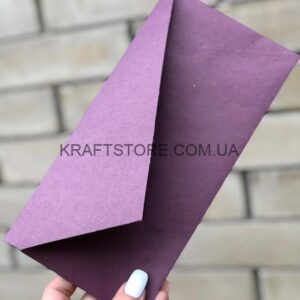 Конверты из крафт бумаги DL