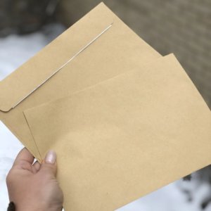 Конверт цветной СКЛ, C5, 80г/м2 - Бежевый