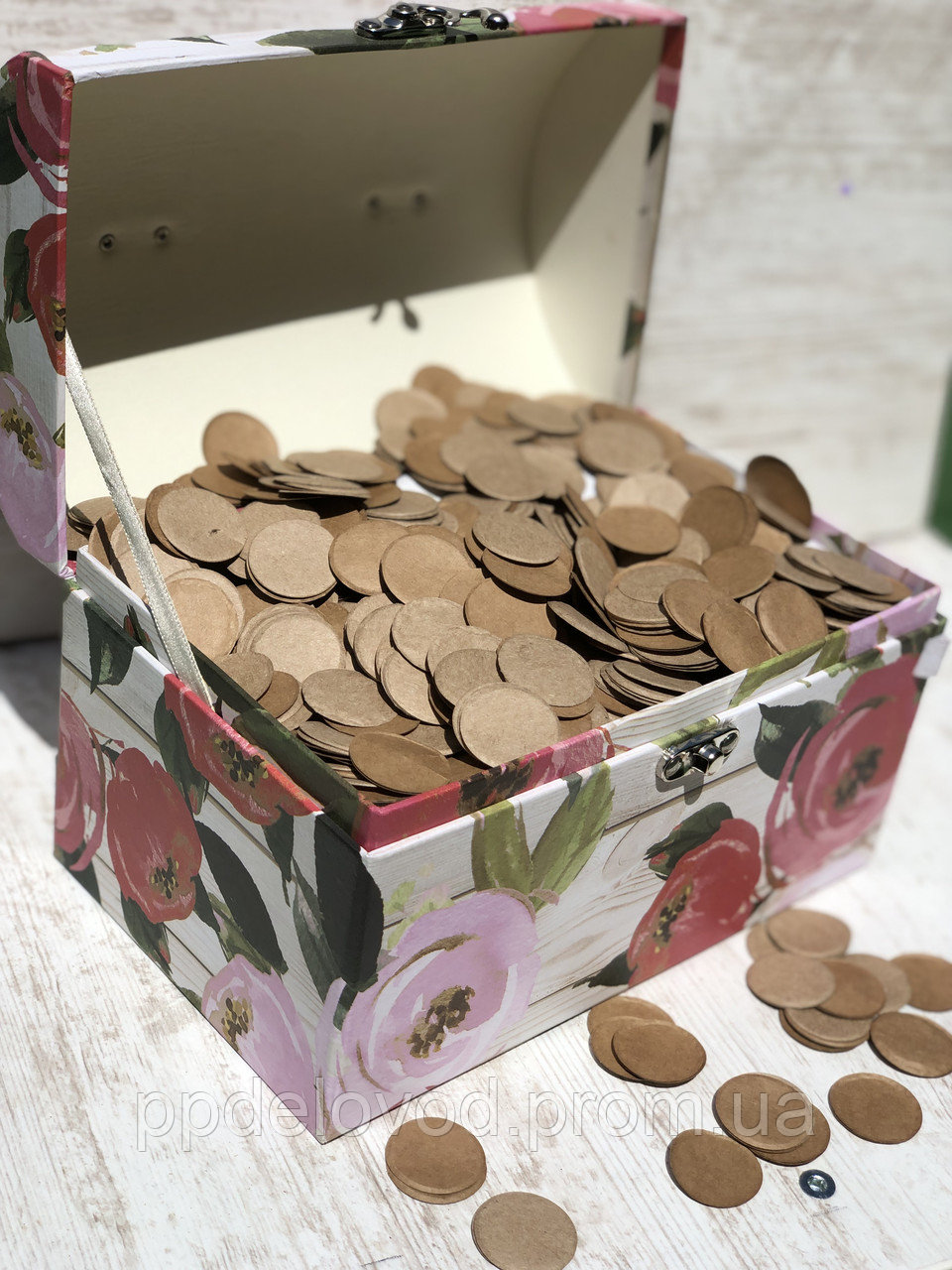 Конфетти, 50г, круг 25мм, плотный картон — изображение 9