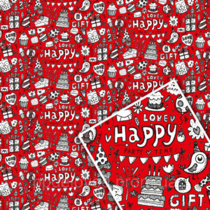 Подарочная бумага Happy Gift, 100х70 см