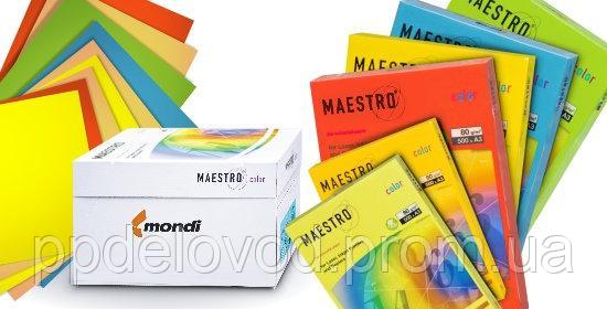 Пастельная цветная бумага А3 Mondi Coloured, 160 г/м2, 250л — изображение 2