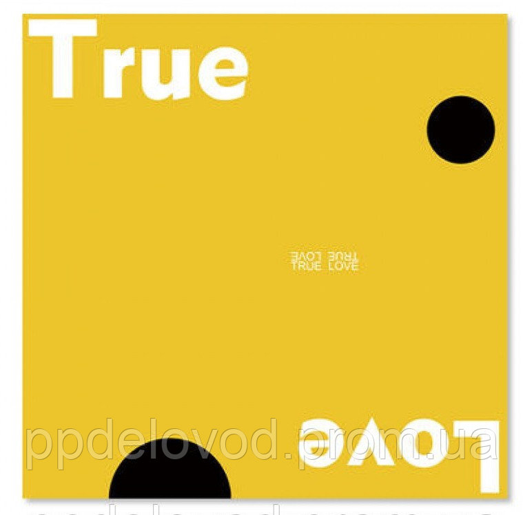 Калька для цветов "True Love", жёлтый