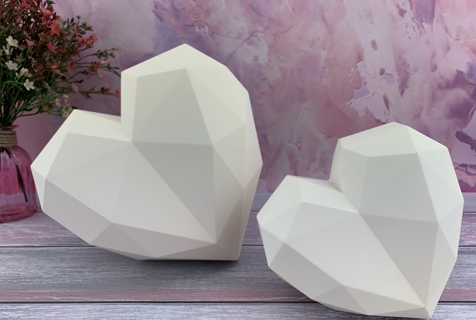 Пластиковая коробка в форме сердца "PRISM Love", большая 25x25x18см — изображение 4