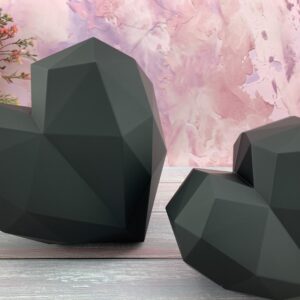 Пластиковая коробка в форме сердца "PRISM Love", малая 18x18x12см